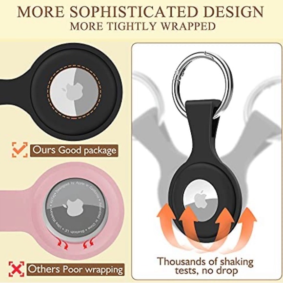 2 Tech theory Belkin Secure Holder with Key Ring for AirTag protective ring - Picture 6 of 7